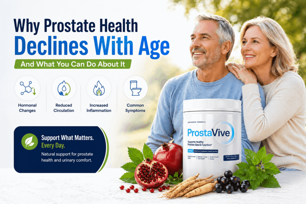 Why Prostate Health Declines With Age
