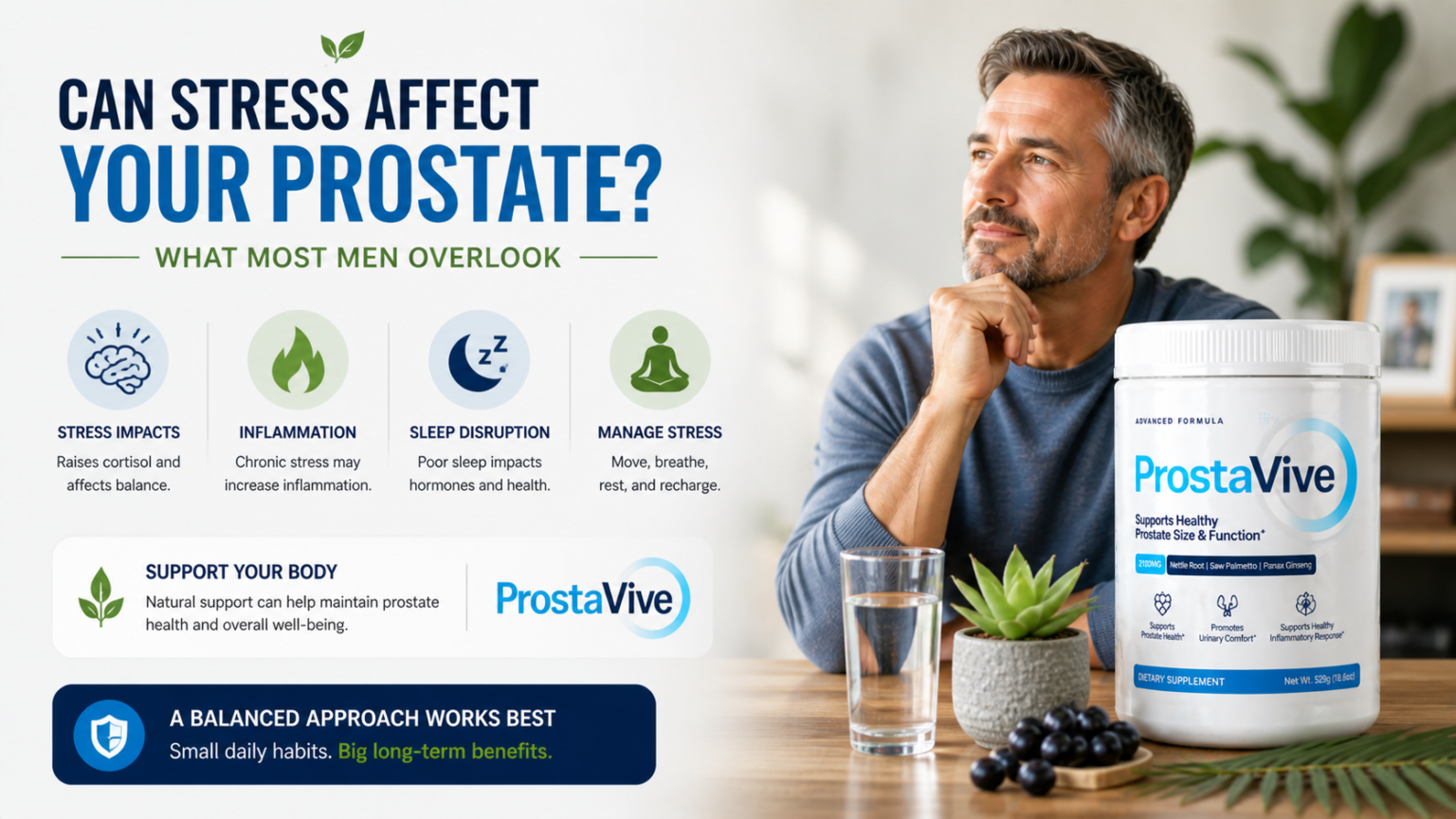 Can Stress Affect Your Prostate? What Most Men Overlook